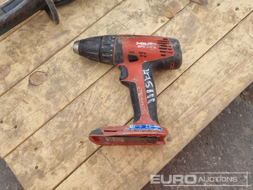 Equipamento de construção Makita 110Volt Drill, 110Volt Die Grinder, 110Volt 9" Grinder, 110Volt Rip Saw, 110Volt Jig Saw, Petrol Chainsaw Body, Hilti Battery Metal Construction Driver, Hilti 110 Volt Hammer Drill, Hilti Batte: foto 10