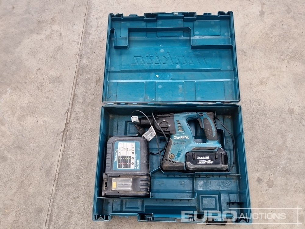 Equipamento de construção Makita BHR262 36 Volt Cordless Hammer Drill/Breaker, Charger, Battery: foto 8