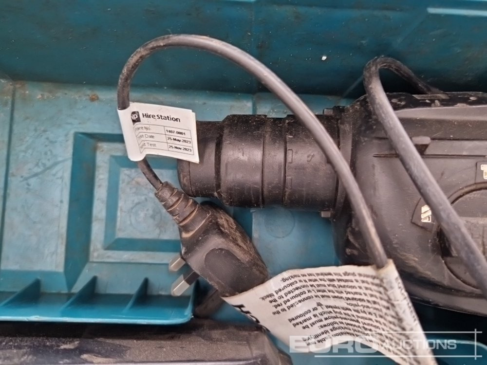 Equipamento de construção Makita BHR262 36 Volt Cordless Hammer Drill/Breaker, Charger, Battery: foto 12