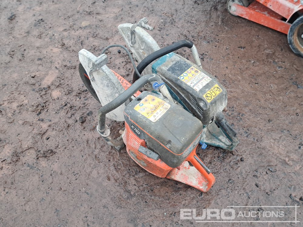 Makita & Husqvarna K760 Petrol Consaw (2 of) - Máquina de asfalto: foto 2 Makita & Husqvarna K760 Petrol Consaw (2 of) - Máquina de asfalto: foto 2