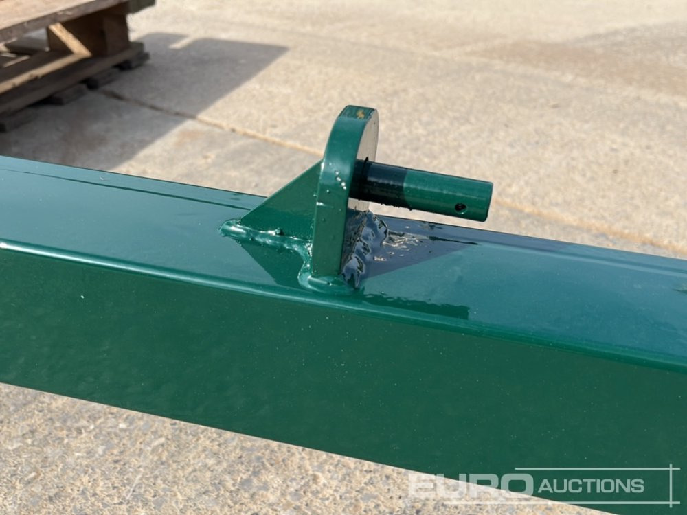 Máquina agrícola 1.2m x 2.4m Pedestrian Gate, Heavy Duty Galvanized Powder Coated, 80mm x 80mm x 3m Post (2 of), Assembly Kit (Green): foto 10