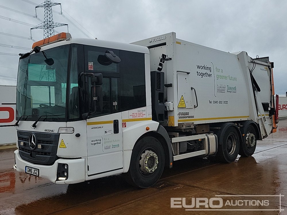 Mercedes 2630 - Caminhão de lixo: foto 1 Mercedes 2630 - Caminhão de lixo: foto 1