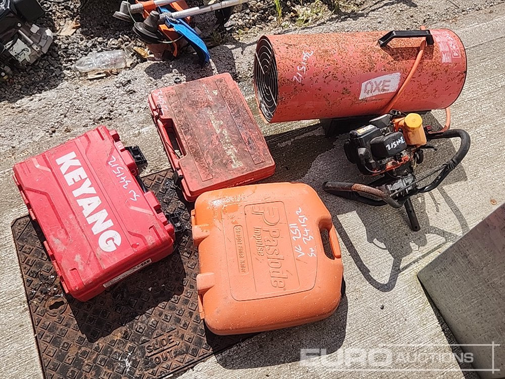 Paslode Nail Gun, Gas Heater, Hilti Nailer, Keyang Breaker, Tanaka Petrol Drive Unit (5 of) - Equipamento de construção: foto 1 Paslode Nail Gun, Gas Heater, Hilti Nailer, Keyang Breaker, Tanaka Petrol Drive Unit (5 of) - Equipamento de construção: foto 1