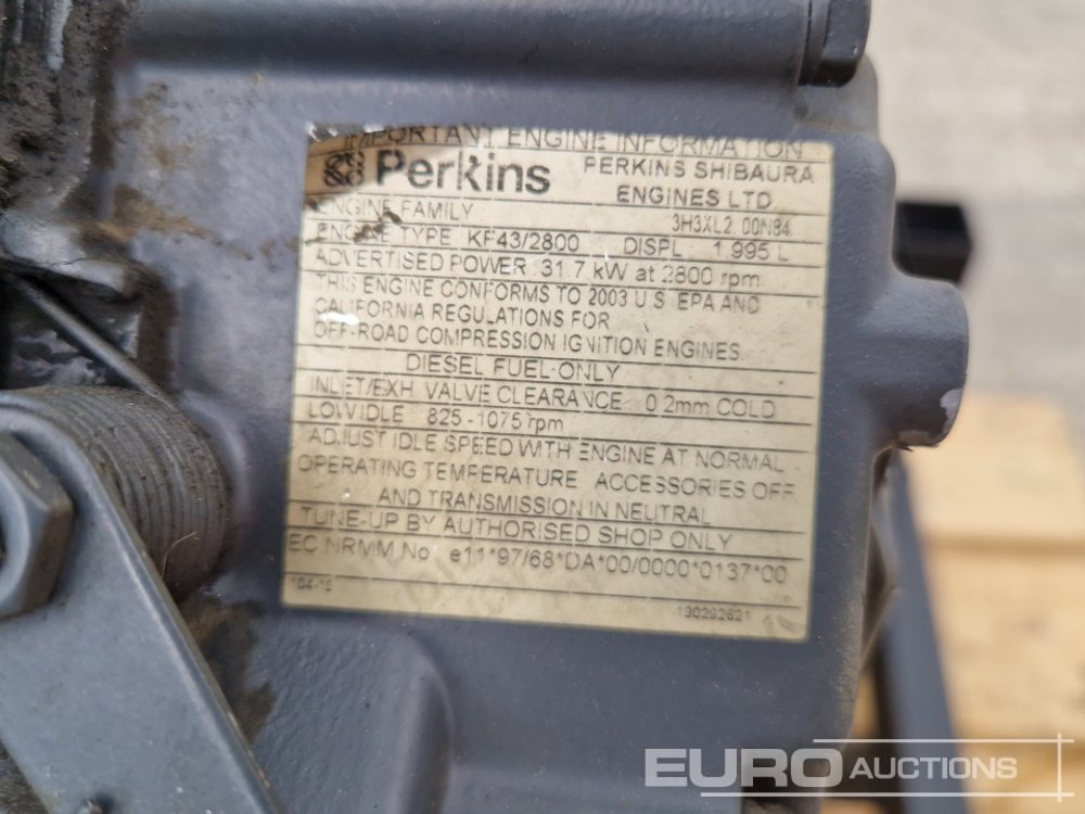 Motor Perkins 4 Cylinder Engine: foto 20