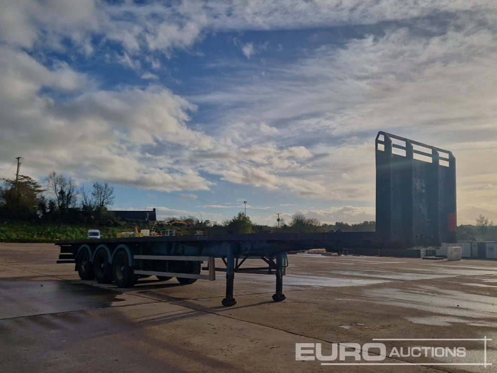 SDC 45' Tri Axle Flat Trailer, BPW Axles - Semi-reboque plataforma/ Caixa aberta: foto 4 SDC 45' Tri Axle Flat Trailer, BPW Axles - Semi-reboque plataforma/ Caixa aberta: foto 4