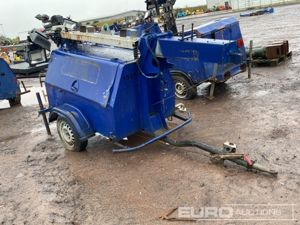 SMC Single Axle LED Lighting Tower, Kubota Engine - Torre de iluminação: foto 4 SMC Single Axle LED Lighting Tower, Kubota Engine - Torre de iluminação: foto 4