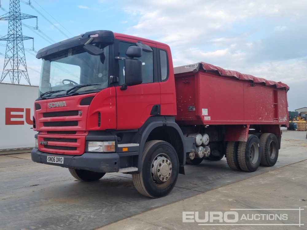 Scania P270 - Caminhão basculante: foto 1 Scania P270 - Caminhão basculante: foto 1