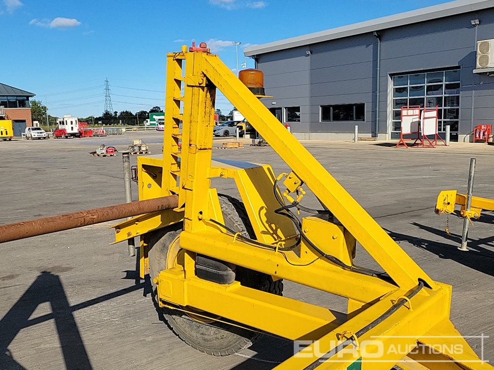 Reboque porta máquinas Single Axle Cable Reel Trailer: foto 17