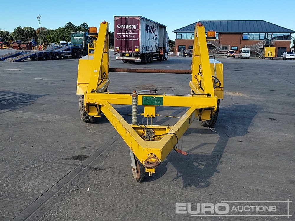 Reboque porta máquinas Single Axle Cable Reel Trailer: foto 8