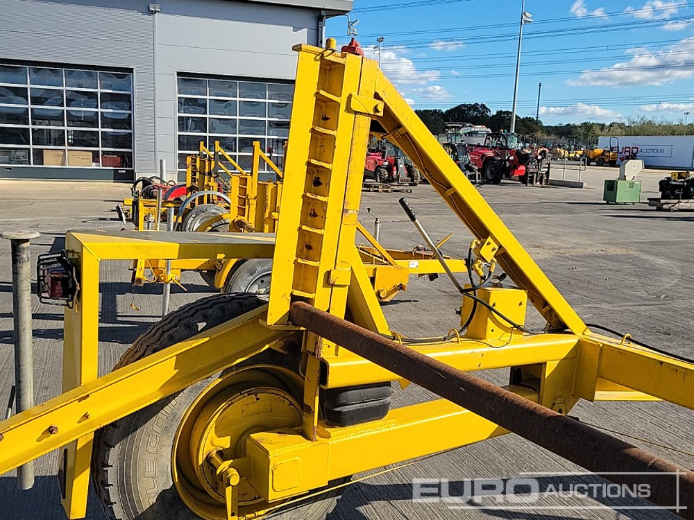 Reboque porta máquinas Single Axle Cable Reel Trailer: foto 18