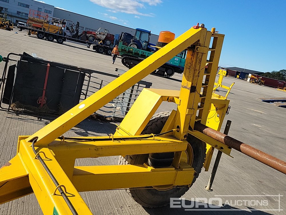 Reboque porta máquinas Single Axle Cable Reel Trailer: foto 16