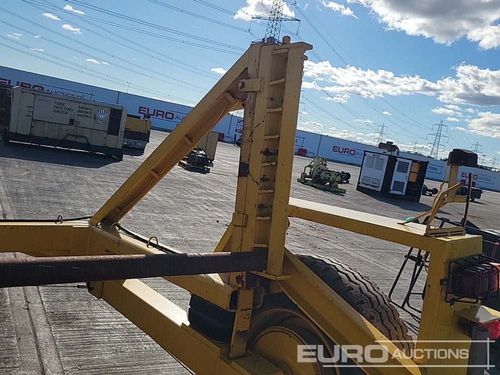 Reboque porta máquinas Single Axle Cable Reel Trailer: foto 19