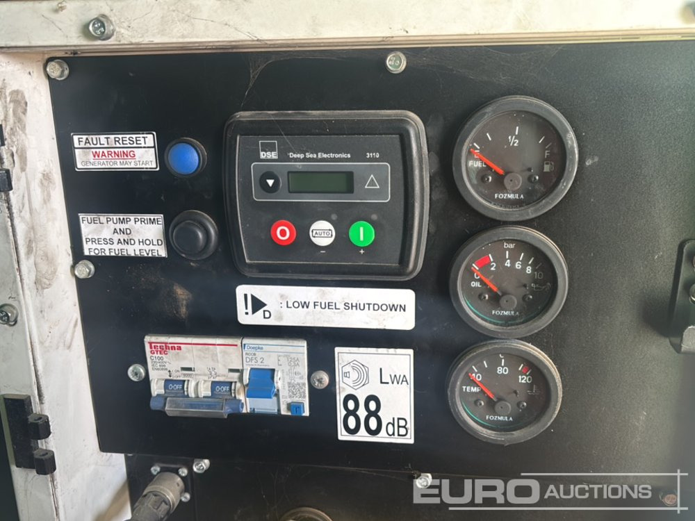 Gerador elétrico Solar Pod Stephill SSDK25AJC 24kVA Generator, Kubota Engine: foto 47