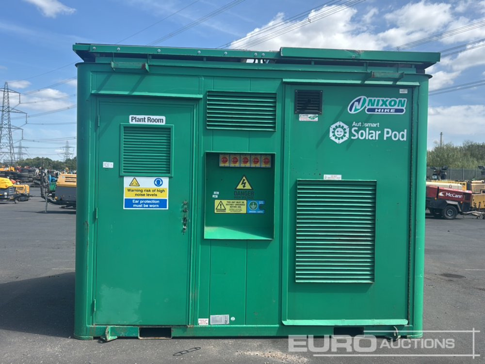 Gerador elétrico Solar Pod Stephill SSDK25AJC 24kVA Generator, Kubota Engine: foto 6