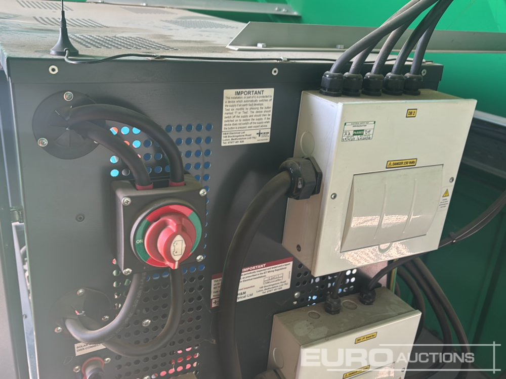 Gerador elétrico Solar Pod Stephill SSDK25AJC 24kVA Generator, Kubota Engine: foto 40