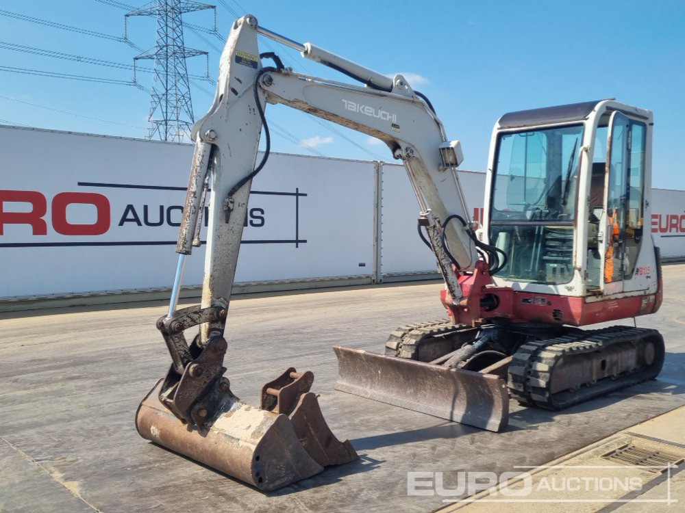 Takeuchi TB135 - Mini escavadeira: foto 1 Takeuchi TB135 - Mini escavadeira: foto 1