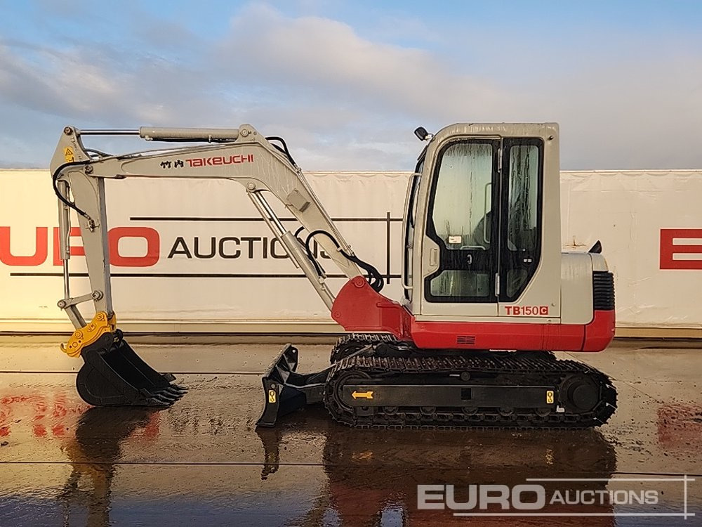 Takeuchi TB150C - Mini escavadeira: foto 2 Takeuchi TB150C - Mini escavadeira: foto 2