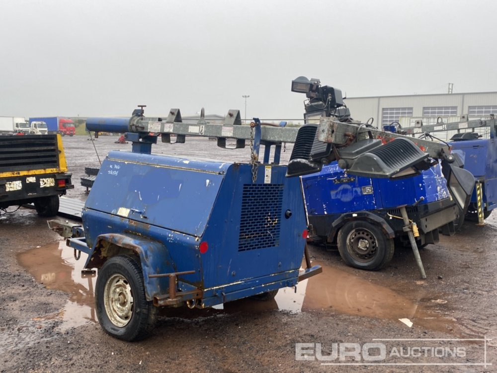 Terex Amida Single Axle LED Lighting Tower, Kubota Engine - Torre de iluminação: foto 3 Terex Amida Single Axle LED Lighting Tower, Kubota Engine - Torre de iluminação: foto 3