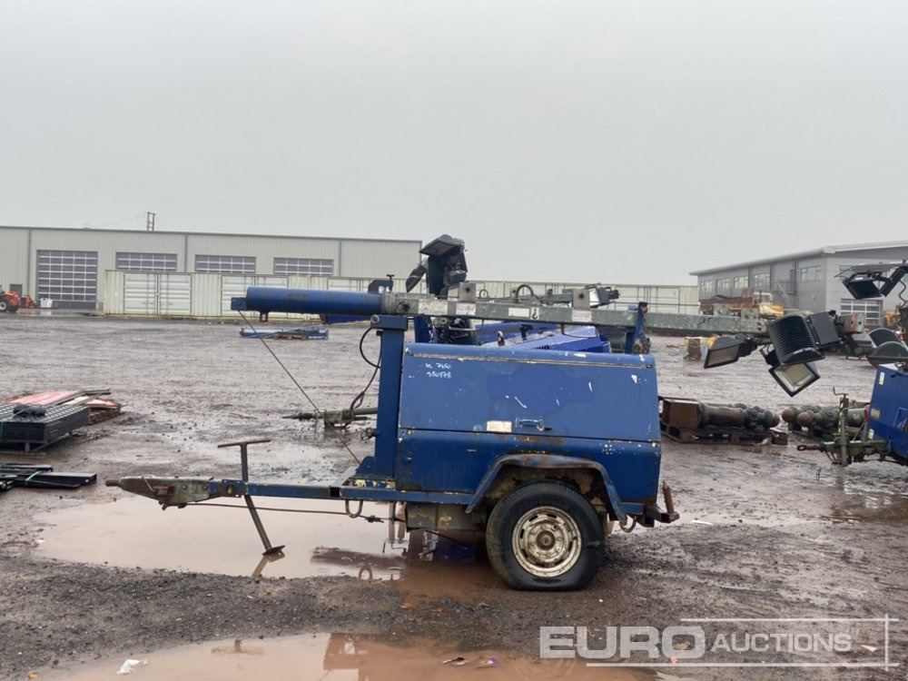 Terex Amida Single Axle LED Lighting Tower, Kubota Engine - Torre de iluminação: foto 2 Terex Amida Single Axle LED Lighting Tower, Kubota Engine - Torre de iluminação: foto 2