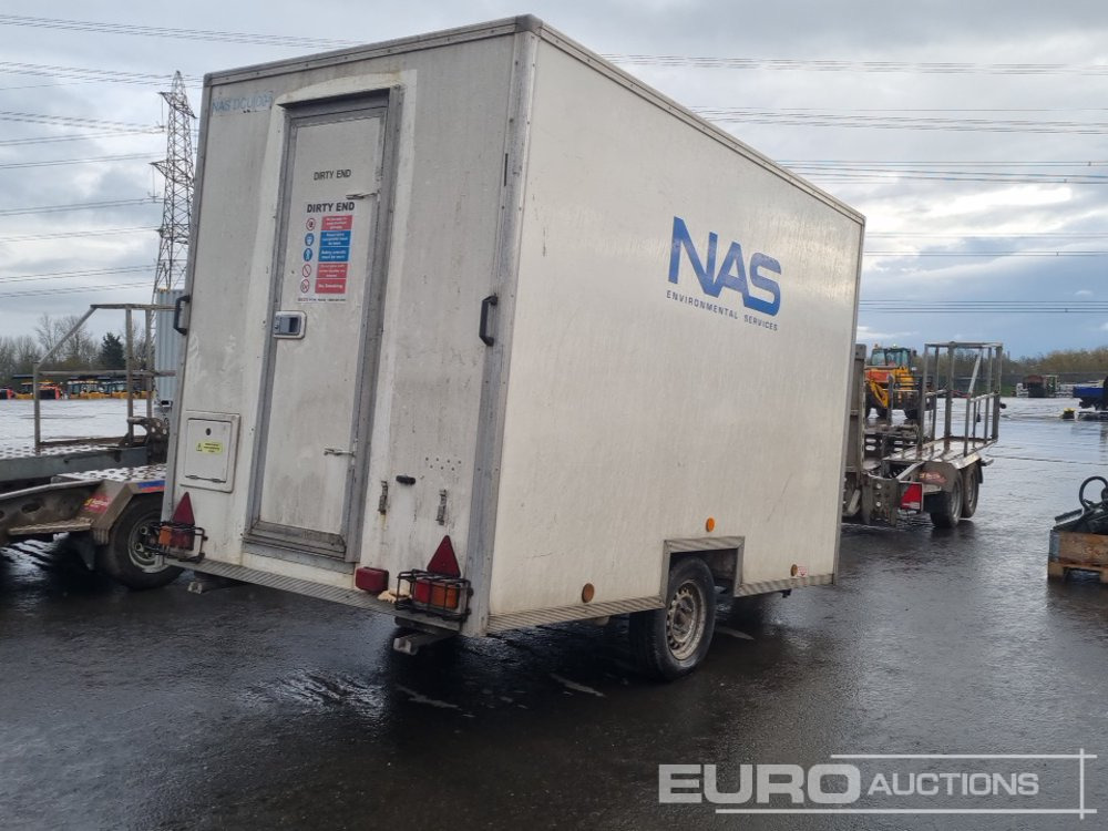 Thermac Single Axle Decontamination Unit, Self Contained, Gas Honda Generator Working Boiler - Reboque porta máquinas: foto 5 Thermac Single Axle Decontamination Unit, Self Contained, Gas Honda Generator Working Boiler - Reboque porta máquinas: foto 5