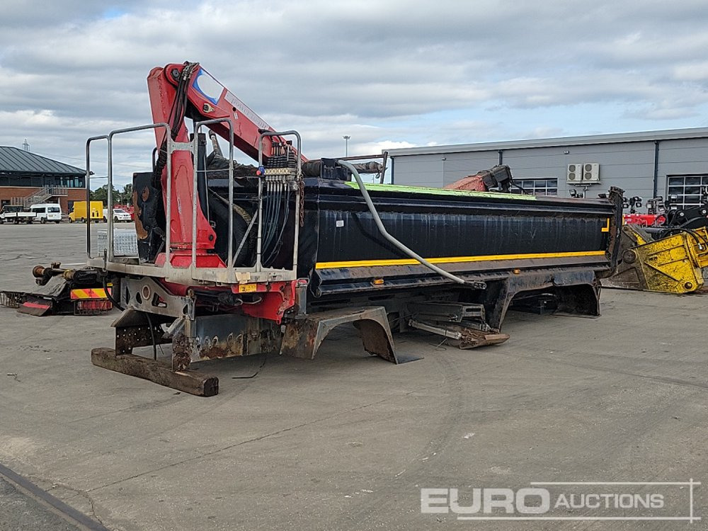 Tipper Body, Easy Sheet, HMP Hydraulic Loading Crane, Hydraulic Rotating Clam Shell Grab - Carroçaria para caminhões basculantes: foto 1 Tipper Body, Easy Sheet, HMP Hydraulic Loading Crane, Hydraulic Rotating Clam Shell Grab - Carroçaria para caminhões basculantes: foto 1