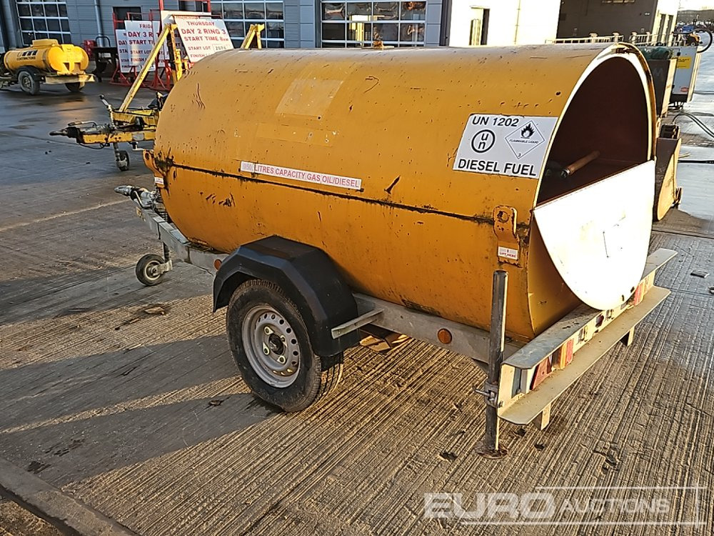 Trailer Engineering 950 Litre Single Axle Bunded Fuel Bowser, Manual Pump - Depósito de armazenamento: foto 3 Trailer Engineering 950 Litre Single Axle Bunded Fuel Bowser, Manual Pump - Depósito de armazenamento: foto 3