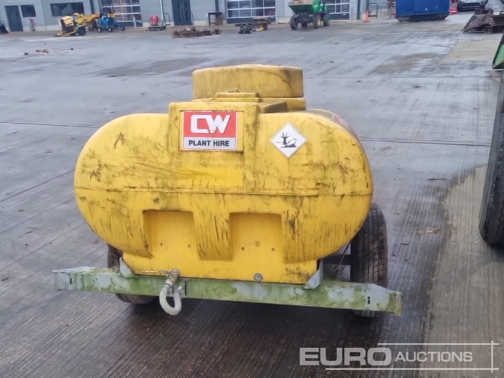 Trailer Engineering Single Axle Plastic Water Bowser - Depósito de armazenamento: foto 4 Trailer Engineering Single Axle Plastic Water Bowser - Depósito de armazenamento: foto 4