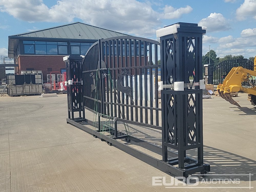 Unused 2025 20' Farm Iron Gate - Equipamento de construção: foto 1 Unused 2025 20' Farm Iron Gate - Equipamento de construção: foto 1