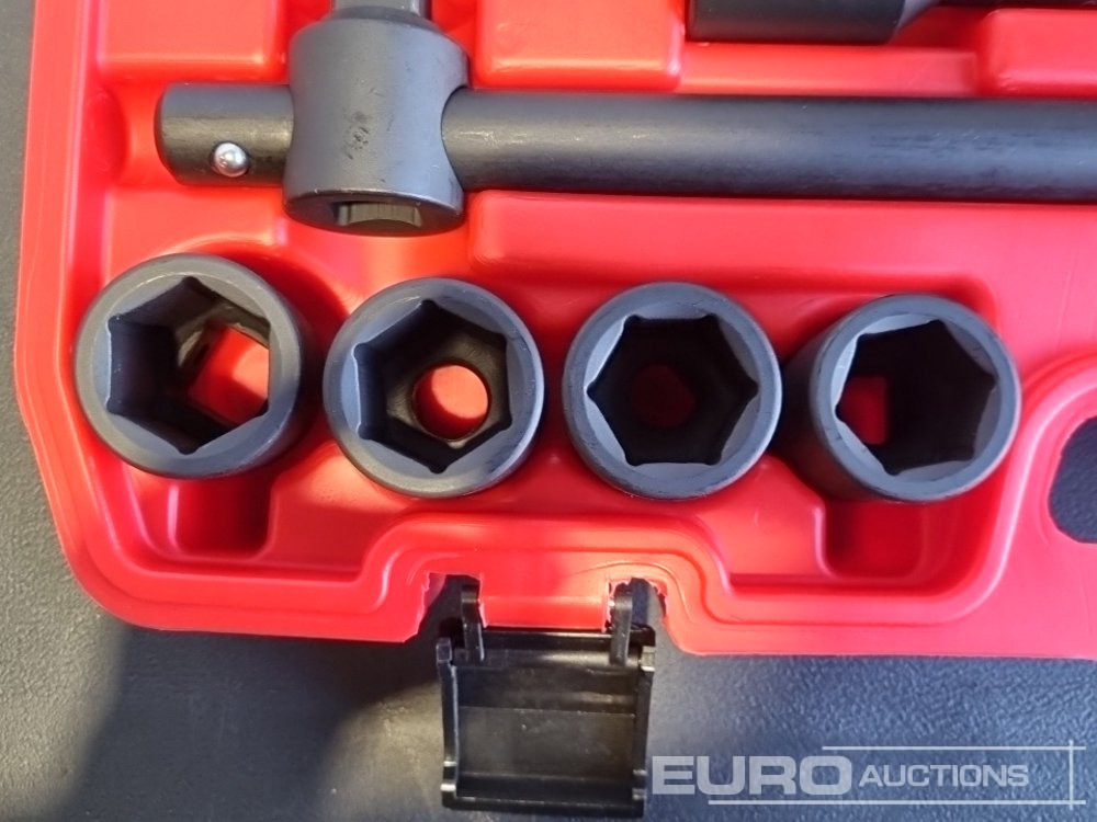 Unused 2025 Boss 3/4" 21pc Heavy Duty Pneumatic Socket Set, 4" Connecting Rod, 8" Connecting Rod, Quick Ratchet Wrench, 20" Sliding Rod - Equipamento para oficina: foto 5 Unused 2025 Boss 3/4" 21pc Heavy Duty Pneumatic Socket Set, 4" Connecting Rod, 8" Connecting Rod, Quick Ratchet Wrench, 20" Sliding Rod - Equipamento para oficina: foto 5