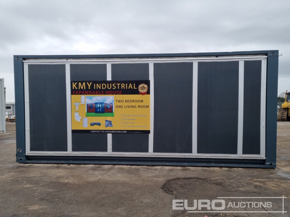 Unused 2025 KMY Industrial Expandable Container House (Cannot Be Reconsigned) - Contêiner marítimo: foto 2 Unused 2025 KMY Industrial Expandable Container House (Cannot Be Reconsigned) - Contêiner marítimo: foto 2