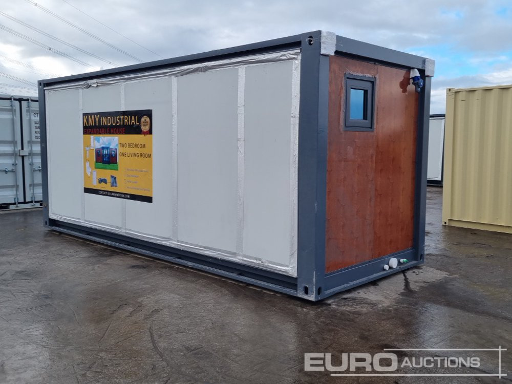Unused 2025 KMY Industrial Expandable Container House (Cannot Be Reconsigned) - Contêiner marítimo: foto 3 Unused 2025 KMY Industrial Expandable Container House (Cannot Be Reconsigned) - Contêiner marítimo: foto 3