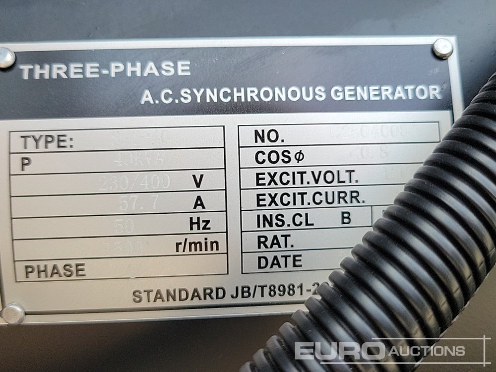 Gerador elétrico Unused 2025 Kawakenki KK40-III-SSS: foto 20