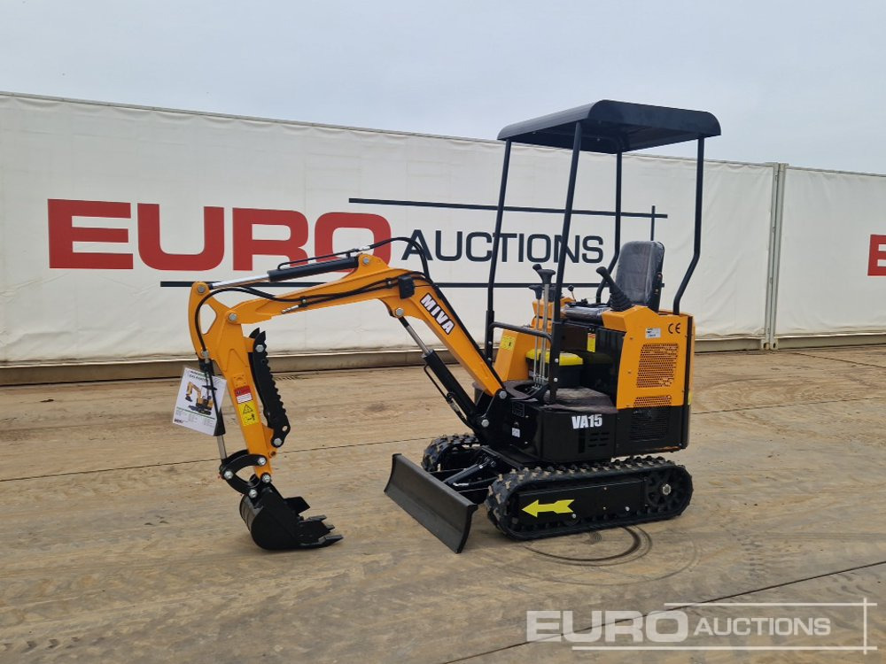Unused 2025 Miva VA15 - Mini escavadeira: foto 1 Unused 2025 Miva VA15 - Mini escavadeira: foto 1