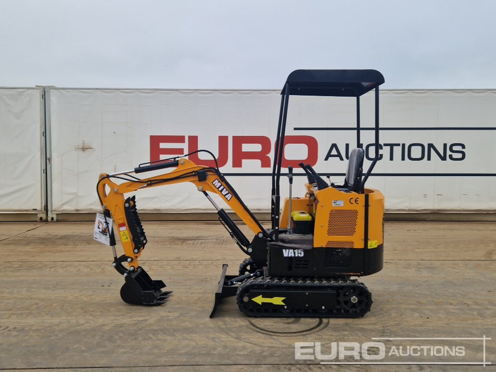Unused 2025 Miva VA15 - Mini escavadeira: foto 2 Unused 2025 Miva VA15 - Mini escavadeira: foto 2