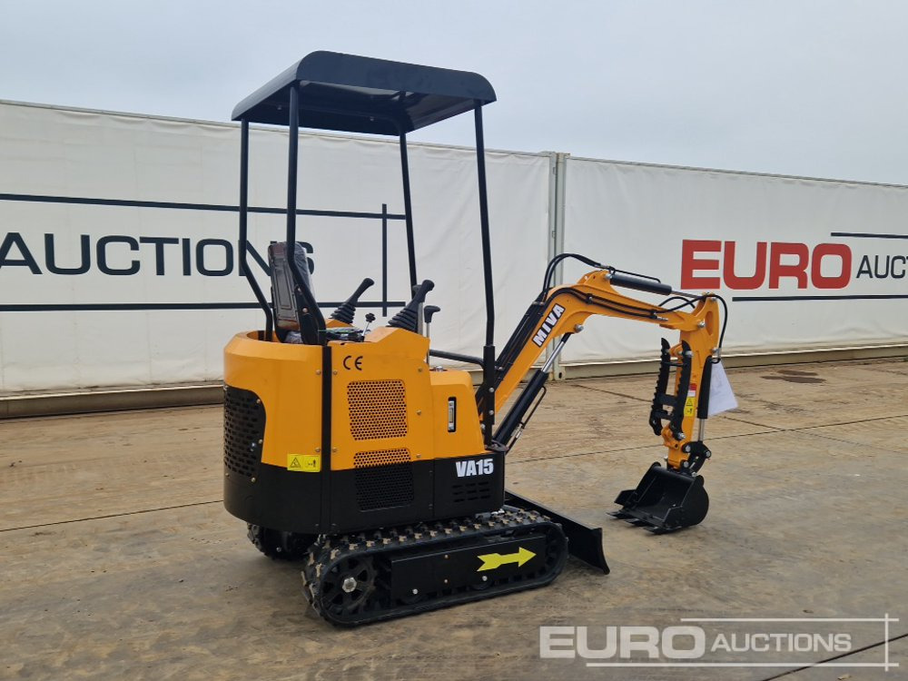 Unused 2025 Miva VA15 - Mini escavadeira: foto 5 Unused 2025 Miva VA15 - Mini escavadeira: foto 5