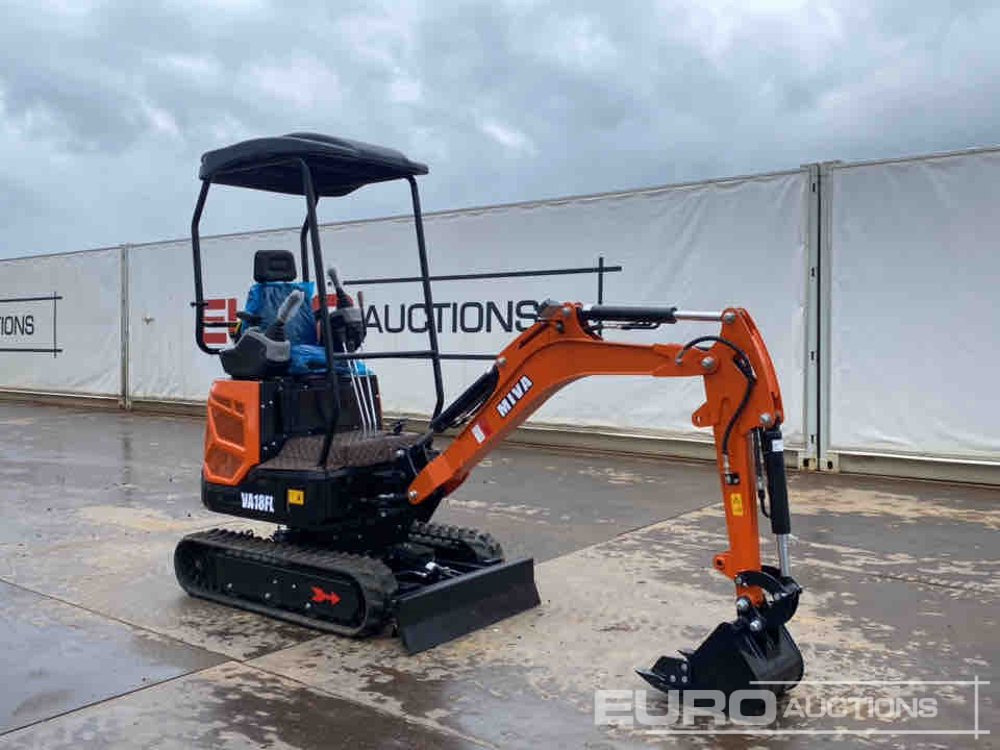 Mini escavadeira Unused 2025 Miva VA18FL: foto 7