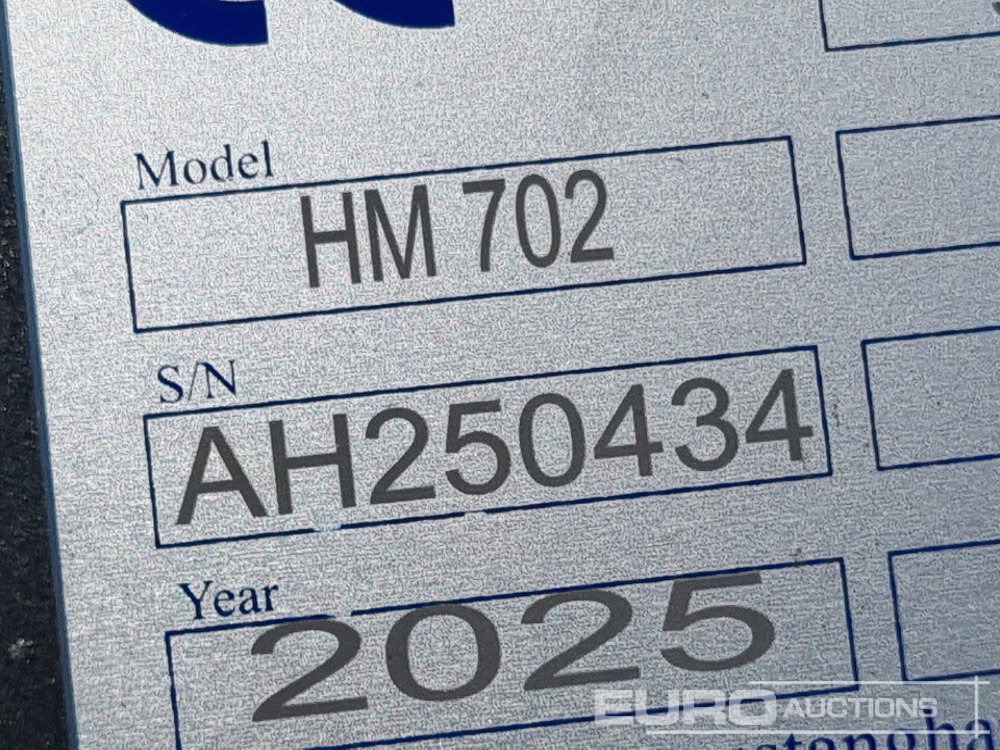 Martelo hidráulico Unused 2025 Mustang HM702: foto 14