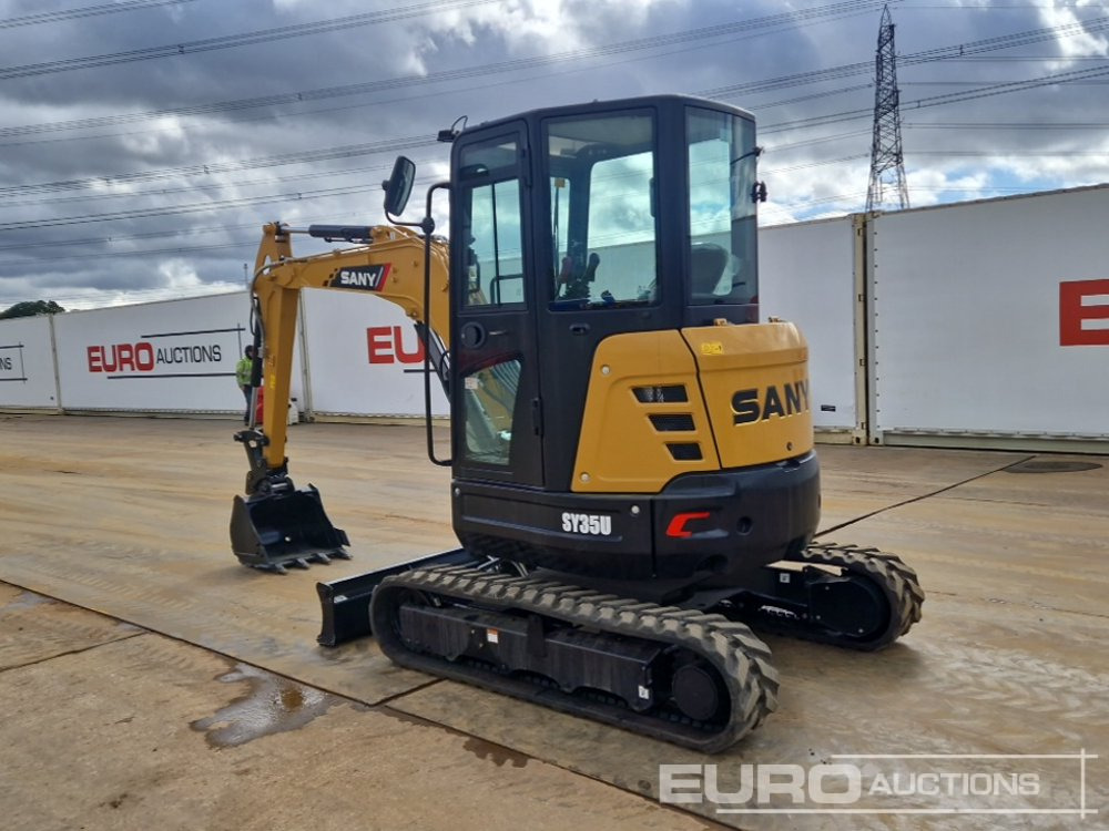 Unused 2025 Sany SY35U - Mini escavadeira: foto 3 Unused 2025 Sany SY35U - Mini escavadeira: foto 3
