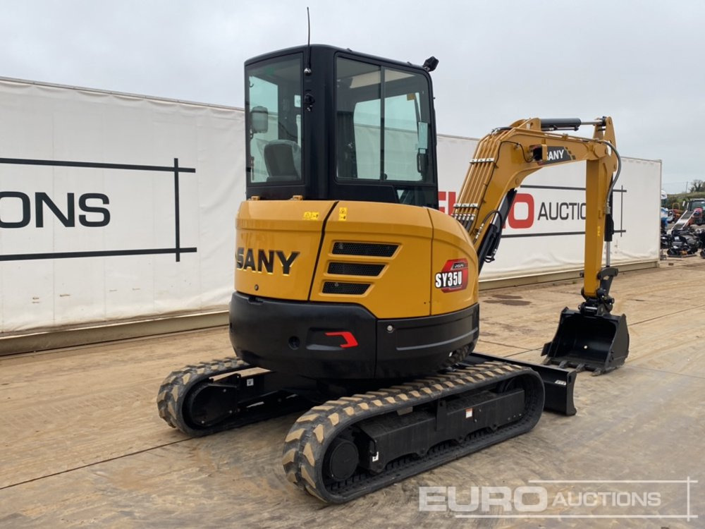 Unused 2025 Sany SY35U - Mini escavadeira: foto 5 Unused 2025 Sany SY35U - Mini escavadeira: foto 5
