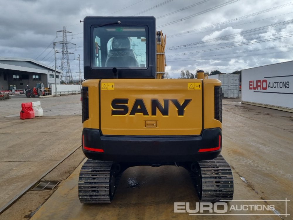 Unused 2025 Sany SY60C - Mini escavadeira: foto 4 Unused 2025 Sany SY60C - Mini escavadeira: foto 4
