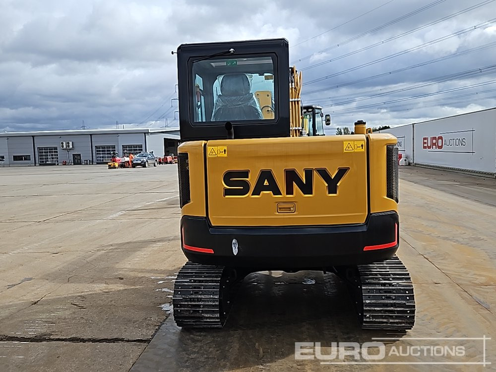 Unused 2025 Sany SY60C - Mini escavadeira: foto 4 Unused 2025 Sany SY60C - Mini escavadeira: foto 4