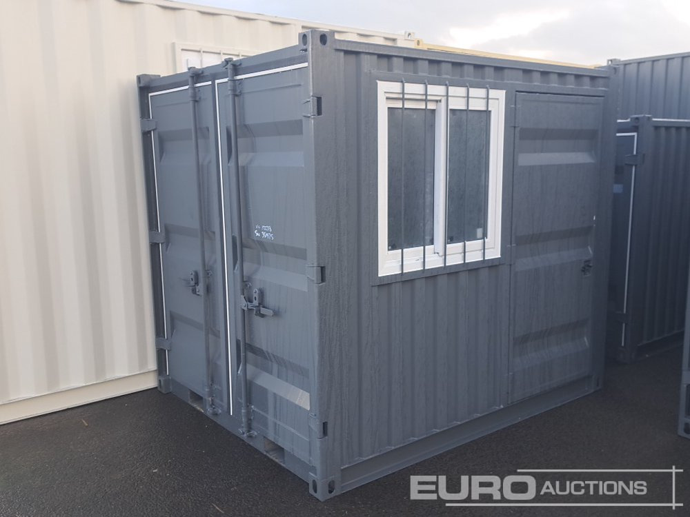 Unused 7' 6" x 6' Container, Side Door & Window - Contêiner marítimo: foto 1 Unused 7' 6" x 6' Container, Side Door & Window - Contêiner marítimo: foto 1