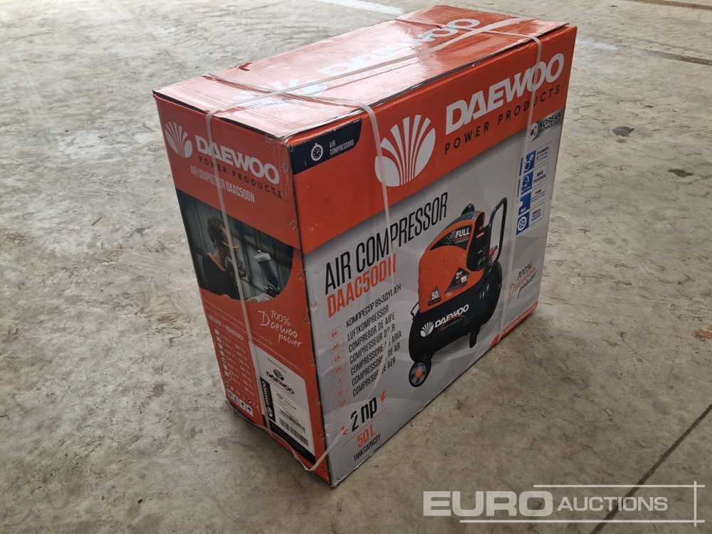 Unused Daewoo DAAC50DN - Compressor de ar: foto 3 Unused Daewoo DAAC50DN - Compressor de ar: foto 3