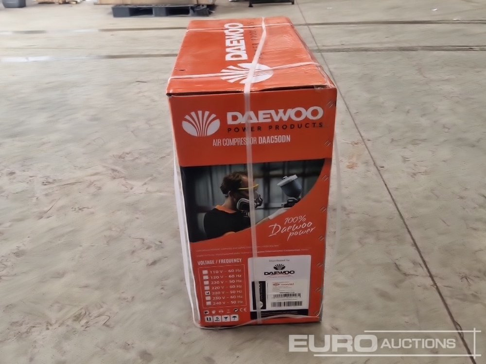 Unused Daewoo DAAC50DN - Compressor de ar: foto 2 Unused Daewoo DAAC50DN - Compressor de ar: foto 2