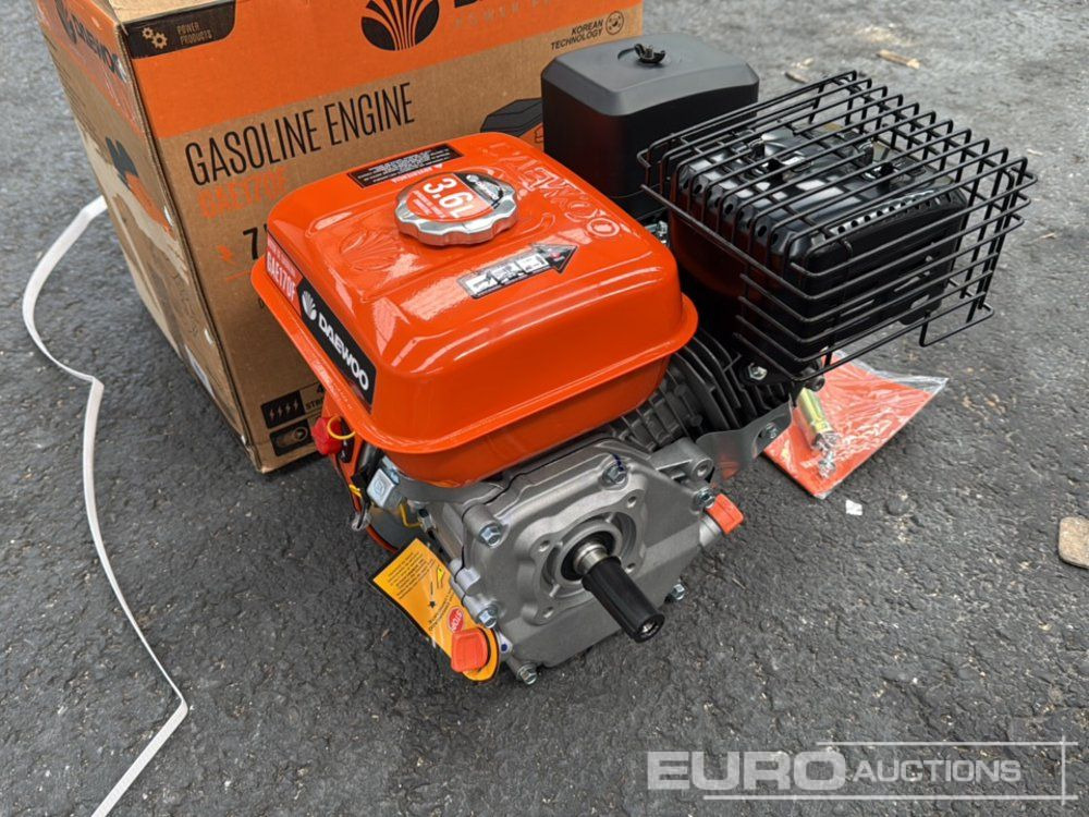 Unused Daewoo GAE170F 7Hp 212cc Petrol Engine (2 of) - Motor: foto 1 Unused Daewoo GAE170F 7Hp 212cc Petrol Engine (2 of) - Motor: foto 1