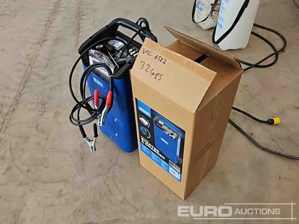 Unused Draper 12/24v Battery Charger/Starter - Equipamento para oficina: foto 2 Unused Draper 12/24v Battery Charger/Starter - Equipamento para oficina: foto 2