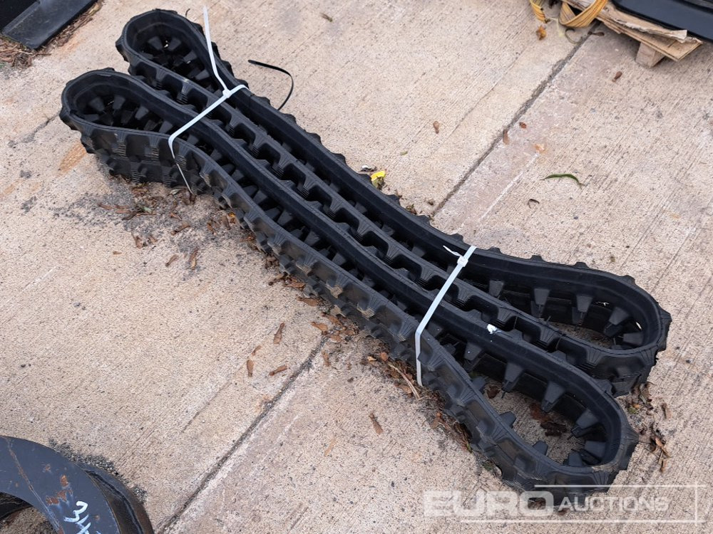 Unused Rubber Tracks to suit Micro Excavator (2 of) - Rasto de Máquina de construção: foto 1 Unused Rubber Tracks to suit Micro Excavator (2 of) - Rasto de Máquina de construção: foto 1