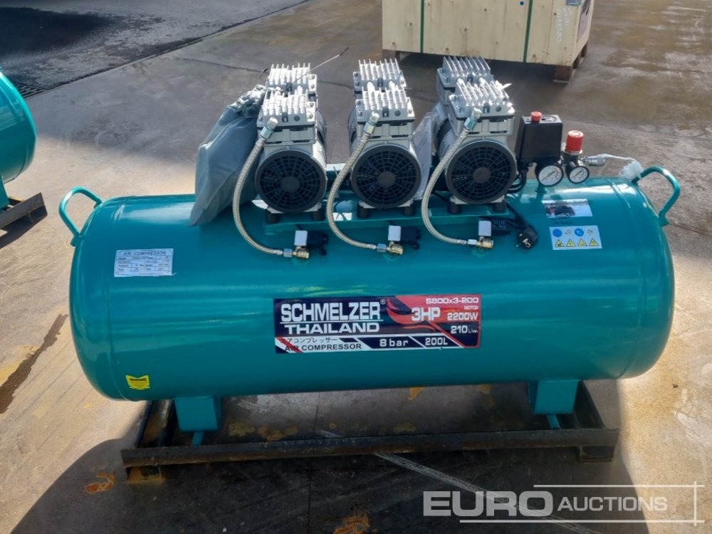 Unused Schmeltzer S800x3-220 - Compressor de ar: foto 2 Unused Schmeltzer S800x3-220 - Compressor de ar: foto 2
