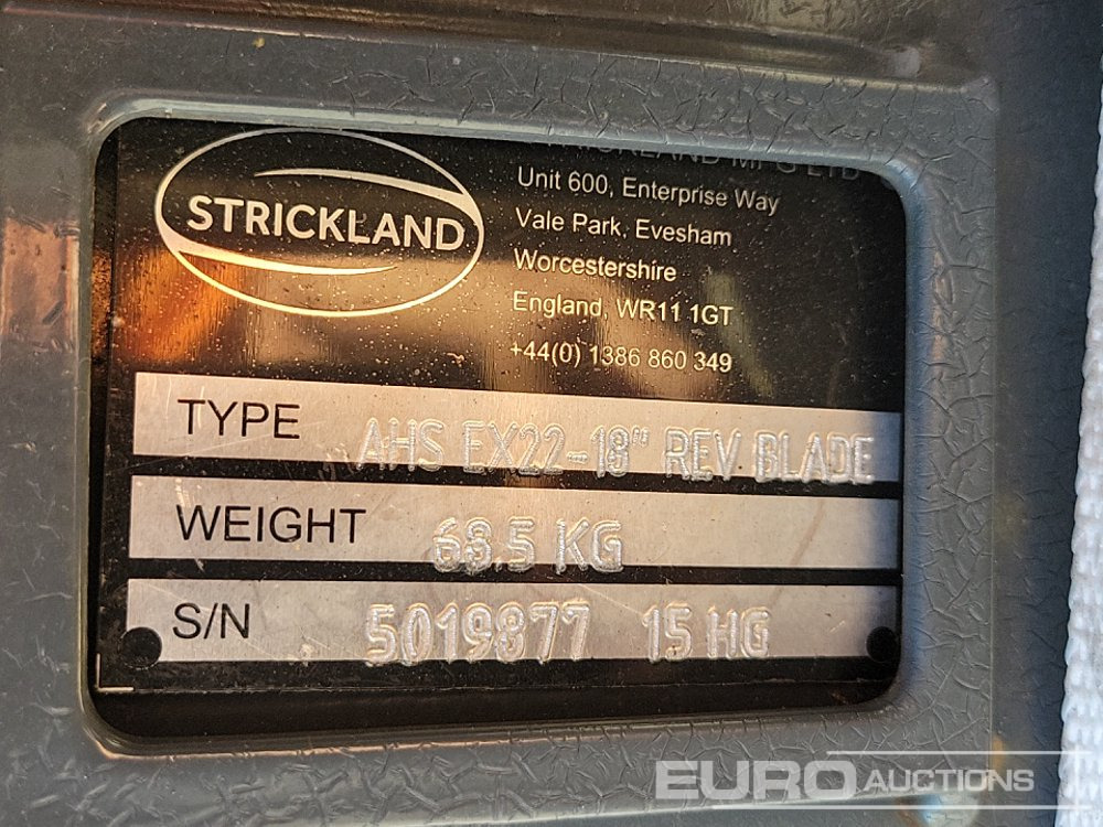 Balde nuevo Unused Strickland 18", 18", 18", 18" Digging Bucket 35mm Pin to suit Mini Excavator: foto 16