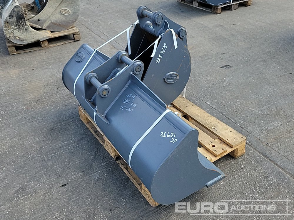 Unused Strickland 60" Ditching, 18" Digging Bucket 45mm Pin to suit 4-6 Ton Excavator - Balde: foto 5 Unused Strickland 60" Ditching, 18" Digging Bucket 45mm Pin to suit 4-6 Ton Excavator - Balde: foto 5